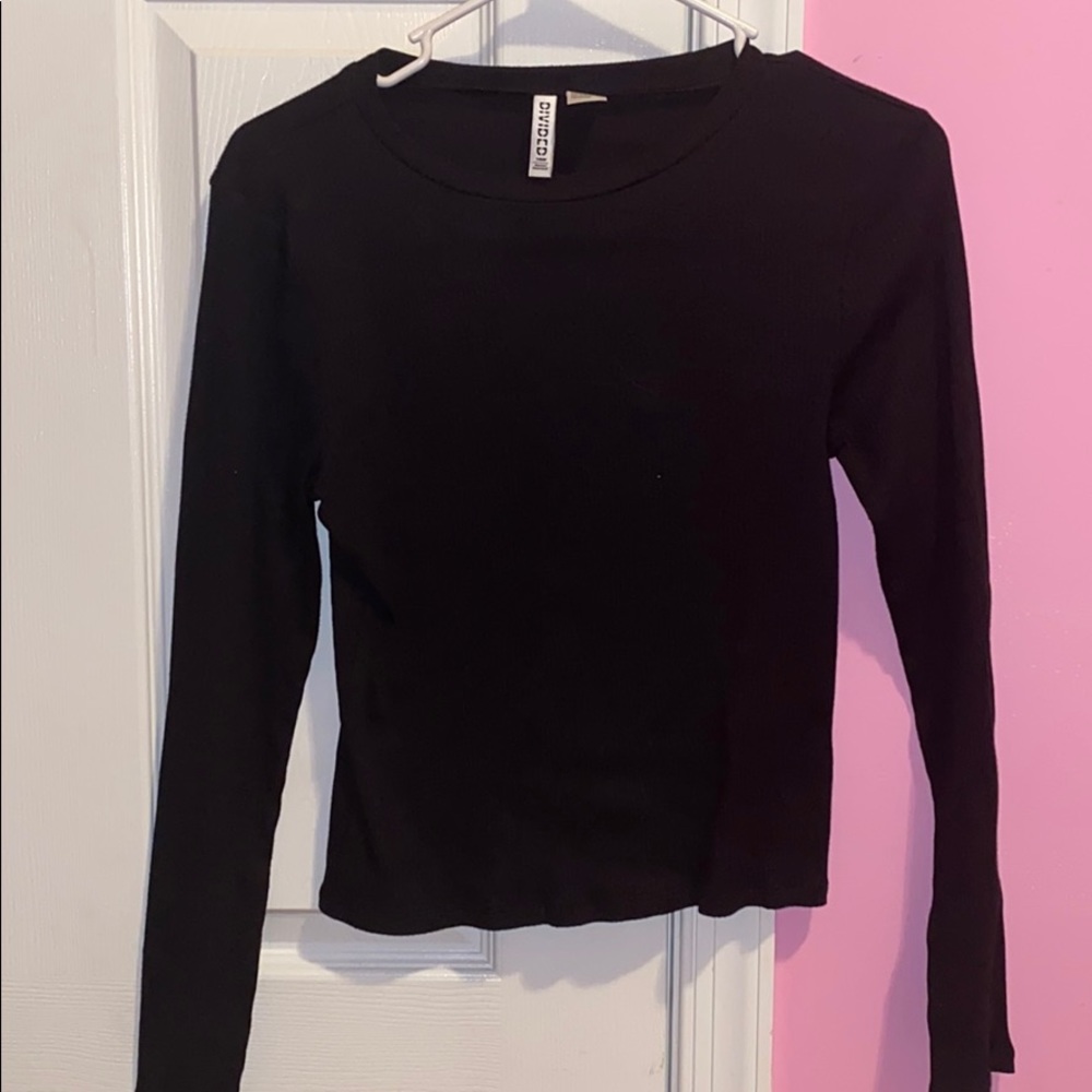 Basic Long sleeve black shirt